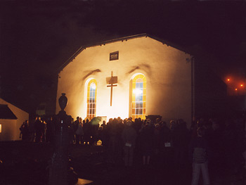 Lighting the Cross - 350th Anniversary